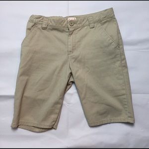 Khaki Uniform Shorts